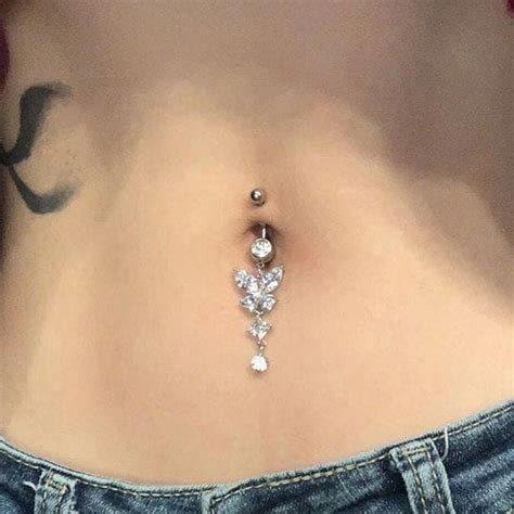 navel piercing rings.